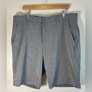 Sunice Men's Performance Golf Casual Shorts Size 38 Flat Front Gray NWOT